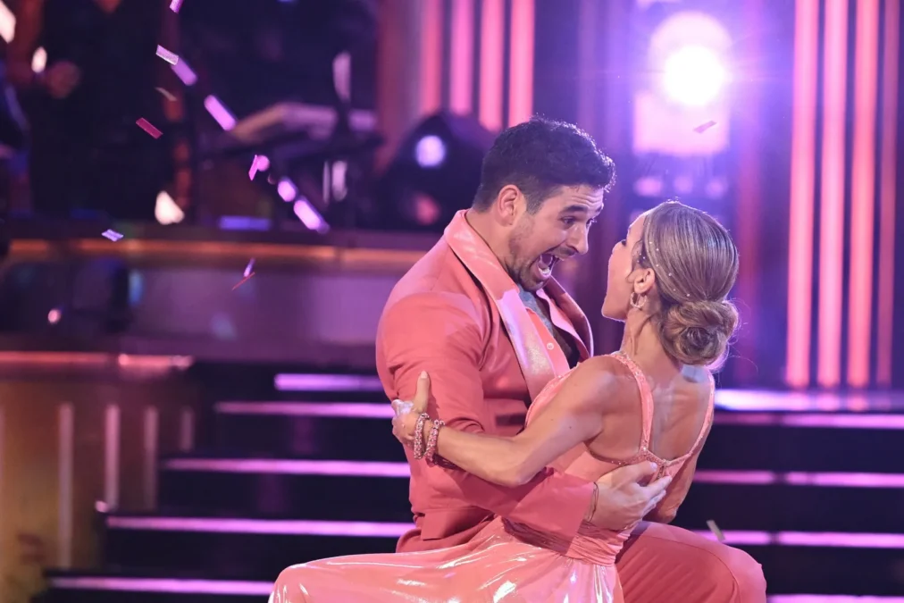 Giada De Laurentiis and Alan Bersten dance a tango on Dancing With the Stars season 35