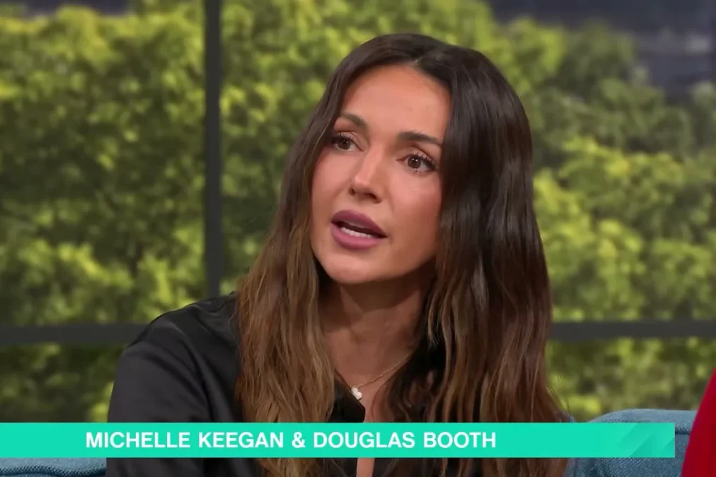 Michelle Keegan talking about The Blame on the ITV morning show This Morning